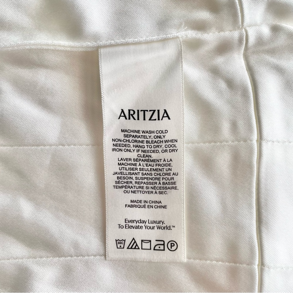 NWOT Aritzia Ten Shine Satin Bustier - Picture 4 of 4